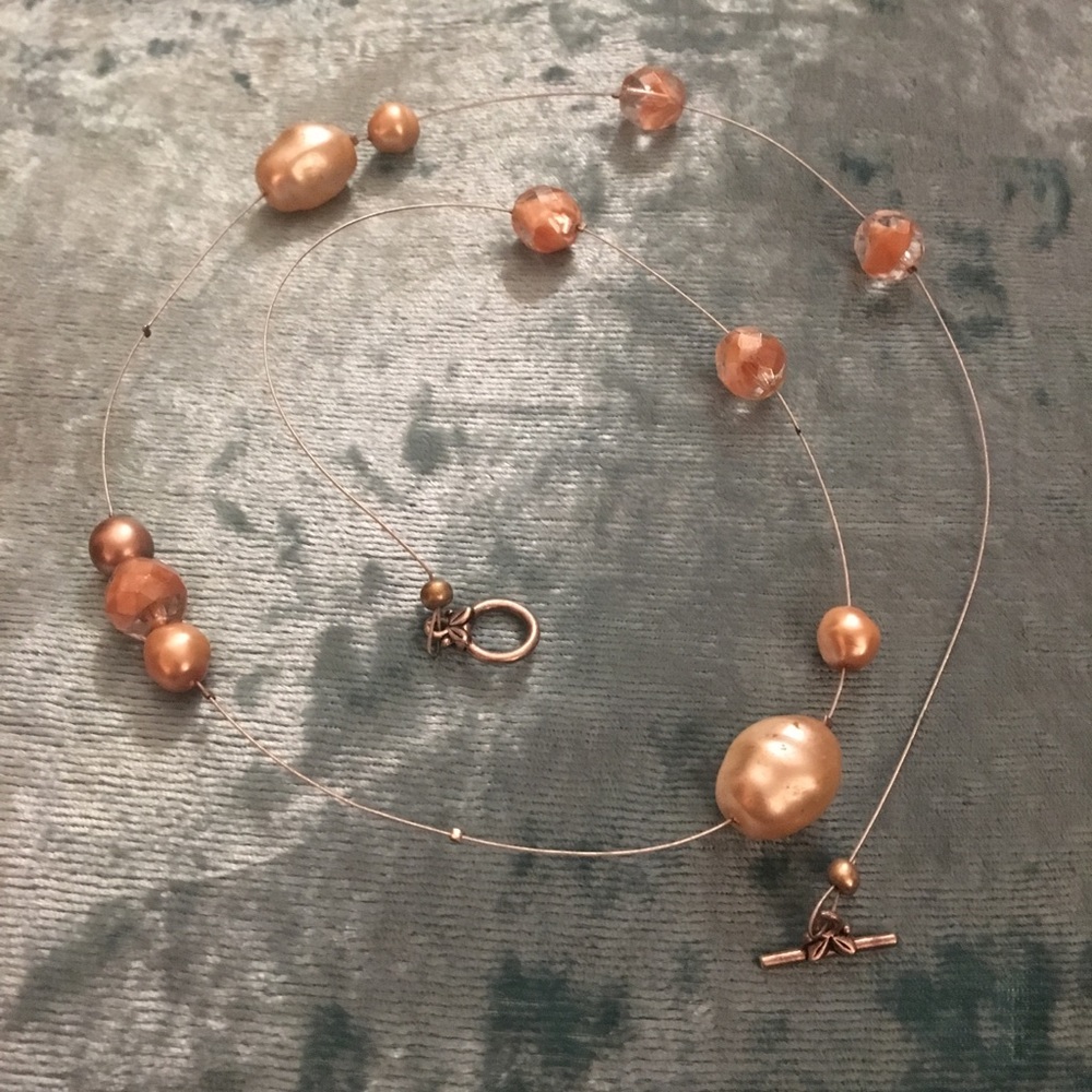 Freshwater Pearl and Beaded Necklace